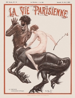 Unbekannter Künstler - Das Magazin La Vie Parisienne. Titelseite