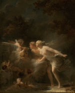 Fragonard, Jean Honoré - Der Liebesbrunnen