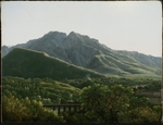 Bidauld, Jean Joseph Xavier - Blick auf die Brücke und die Stadt von Cava, Königreich Neapel