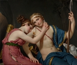 David, Jacques Louis - Der Abschied des Telemachus von Eucharis