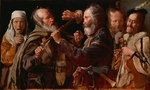 La Tour, Georges, de - Schlägerei der Musikanten