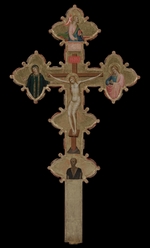 Daddi, Bernardo - Tragbares doppelseitiges Kreuz (Vorderseite)