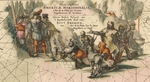 Wit, Frederik de - Tractus australior Americæ Meridionalis, a Rio de la Plata per Fretum Magellanicum ad Toraltum (Detail)