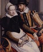 Pietersz, Pieter, der Ältere - Frau und Mann am Spinnrad