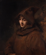 Rembrandt van Rhijn - Porträt von Titus in Mönchskleidern