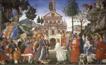 Botticelli, Sandro - Die Versuchung Jesu