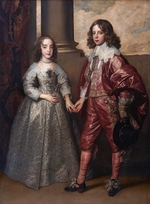 Dyck, Sir Anthonis van - Prinz Wilhelm II. von Oranien und Prinzessin Maria Henrietta Stuart
