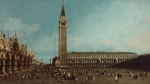 Canaletto - Der Markusplatz in Venedig