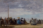 Boudin, Eugène-Louis - Der Strand