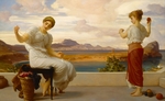 Leighton, Frederic, 1. Baron Leighton - Das Wickeln einen Strang zum Knäuel