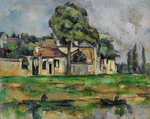 Cézanne, Paul - Das Ufer der Marne
