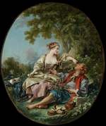 Boucher, François - Die Holzschuhe (Les Sabots)