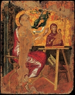 El Greco, Dominico - Der Heilige Lukas, die Madonna malend