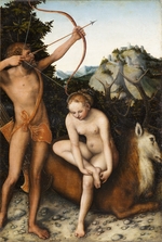 Cranach, Lucas, der Ältere - Apoll und Diana