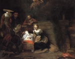 Hoogstraten, Samuel Dirksz, van - Die Anbetung des Christuskindes