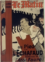 Toulouse-Lautrec, Henri, de - Le Matin: am Fuß der Guillotine