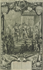 Unbekannter Künstler - Die Krönung des Stanislaus I. Leszczynski 1705