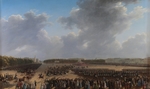 Tschernezow, Grigori Grigorjewitsch - Parade anläßlich der Beendigung der Feindseligkeiten im Königreich Polen am 6. Oktober 1831