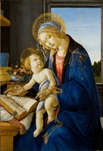 Botticelli, Sandro - Madonna mit dem Buch (Madonna del Libro)