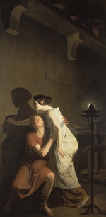 Suvée, Joseph-Benoît - Dibutades, oder die Erfindung der Zeichenkunst