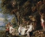 Rubens, Pieter Paul - Nymphen mit Satyren