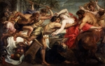 Rubens, Pieter Paul - Die Entführung der Hippodameia, oder Lapithen und Zentauren
