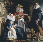 Jordaens, Jacob - Die Familie des Malers