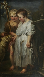 Dyck, Sir Anthonis van - Christus und Johannesknabe