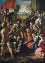 Raffael (Raffaello Sanzio da Urbino) - Die Kreuztragung Christi