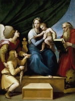 Raffael (Raffaello Sanzio da Urbino) - Madonna mit dem Fisch