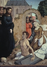 Juan de Flandes - Die Auferweckung des Lazarus