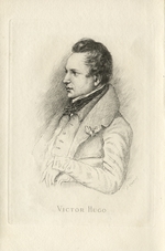 Noël, Léon - Porträt von Victor Hugo (1802-1885)