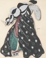 Bakst, Léon - Kostümentwurf für das Ballett La Légende de Joseph von R. Strauss
