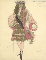 Bakst, Léon - Kostümentwurf zum Ballett Dornröschen von P. Tschaikowski