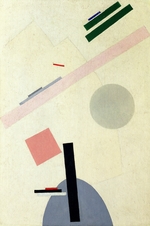 Malewitsch, Kasimir Sewerinowitsch - Suprematische Komposition