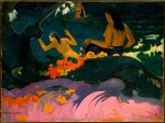 Gauguin, Paul Eugéne Henri - Am Meer (Fatata te miti)