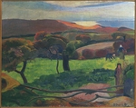 Gauguin, Paul Eugéne Henri - Landschaft der Bretagne