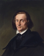 Unbekannter Künstler - Porträt von Franz Liszt (1811-1886)