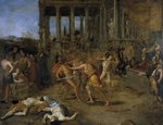 Lanfranco, Giovanni - Gladiatorenkampf