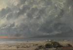 Courbet, Gustave - Strandszene