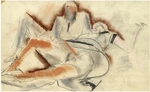 Grigorjew, Boris Dmitriewitsch - Erotische Zeichnung