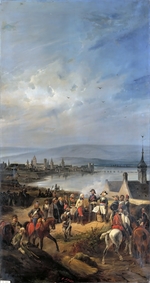 Adam, Jean-Victor Vincent - Einnahme von Mainz durch die französische Armee unter General Custine am 21. Oktober 1792