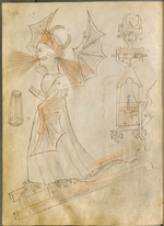 Fontana, Giovanni - Feuerhexe (Aus: Bellicorum instrumentorum liber, cum figuris)