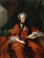 Nattier, Jean-Marc - Porträt von Maria Leszczynska, Königin von Frankreich (1703-1768)