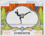 Sjögren, Carl Arthur - Offizielles Plakat der Olympischen Sommerspiele 1912 in Stockholm