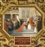 Alaux, Jean - Karl der Große krönt seinen Sohn Ludwig den Frommen 813