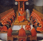 Albrier, Joseph - Die erste Sitzung des Ordens vom Goldenen Vlies, geleitet von Philipp dem Guten, Herzog von Burgund, am 10. Januar 1430