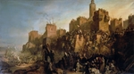 Jacquand, Claude - Die Eroberung Jerusalems durch Jacques de Molay in 1299
