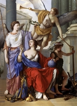 La Hyre, Laurent, de - Allegorie der Regentschaft von Anna von Österreich