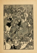 Beardsley, Aubrey - The Rape of the Lock. Illustration für The Cave of Spleen von Alexander Pope